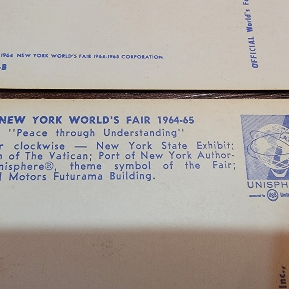 Vintage 1965 World's Fair post cards - Picture 6 of 11